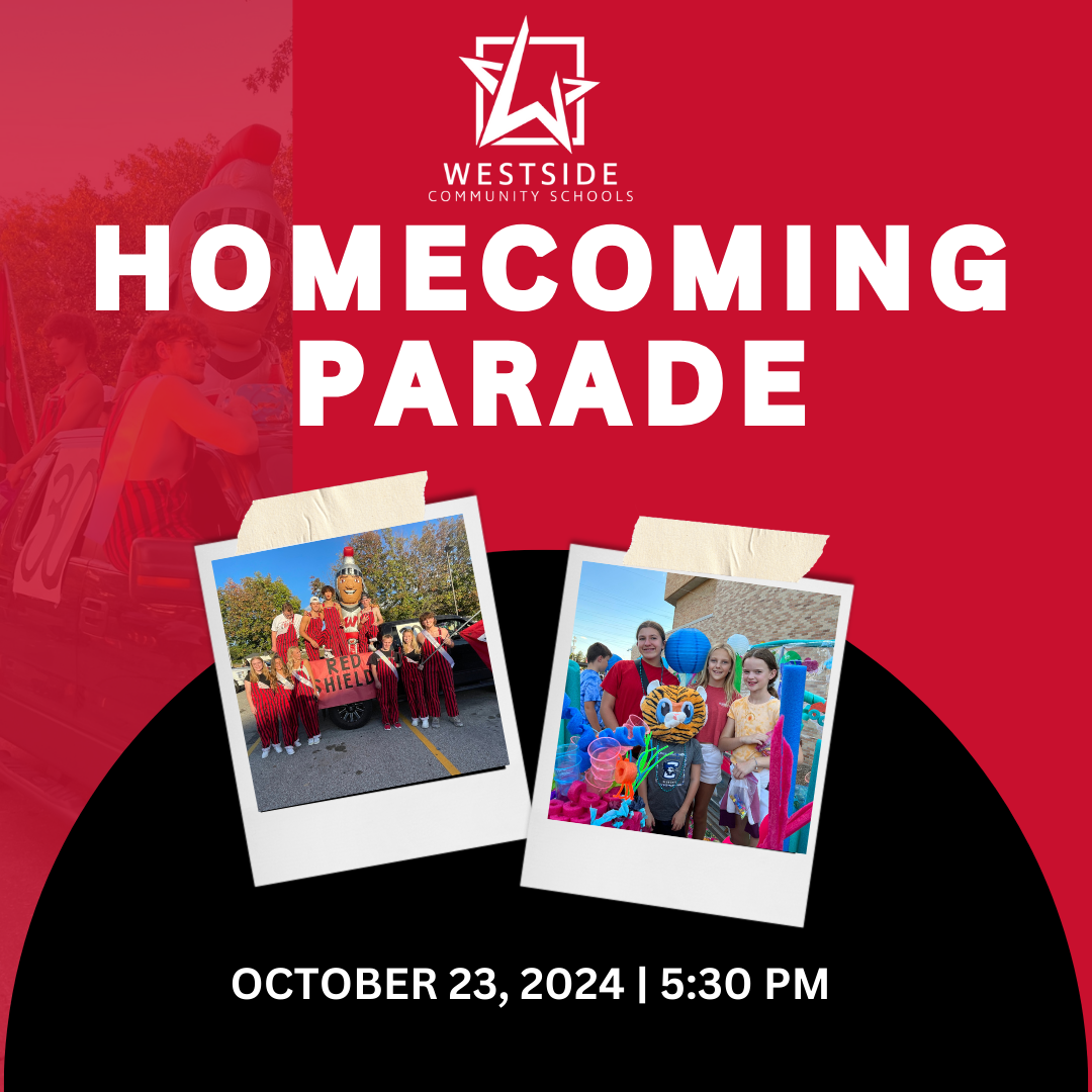 Homecoming Parade - Wednesday, October 23 5:30 PM
